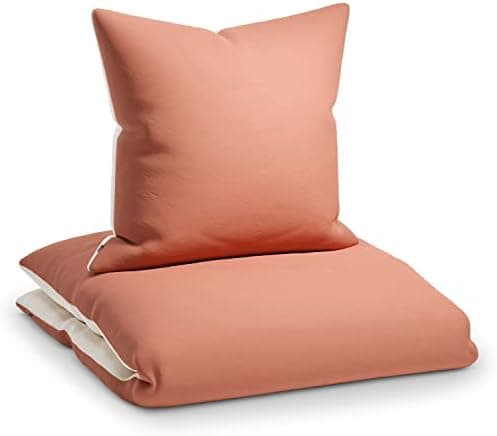 sleepwise Bettwäsche 135x200 Mikrofaser – ÖKO‑TEX zertifiziert, bügelfrei & knitterfrei, 2‑tlg. (inkl. 80x80 cm Kissenbe
