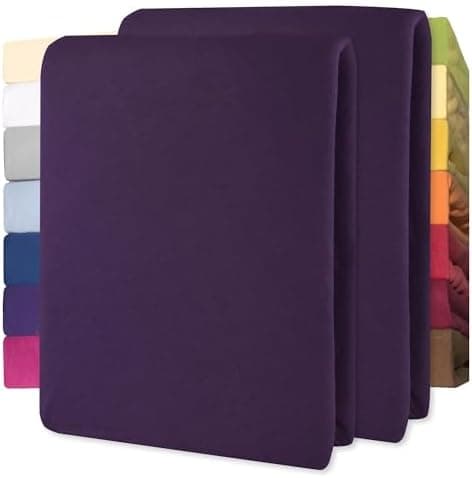 CelinaTex Jersey-Spannbettlaken 90x200–100x200 cm bis 26 cm Matratzenhöhe | 100% gekämmte Baumwolle | OEKO‑TEX STANDARD