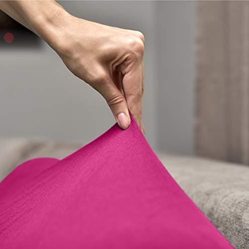 leevitex® Spannbettlaken 180x200–200x200 cm | 100% Jersey-Baumwolle | für Matratzen bis 25 cm