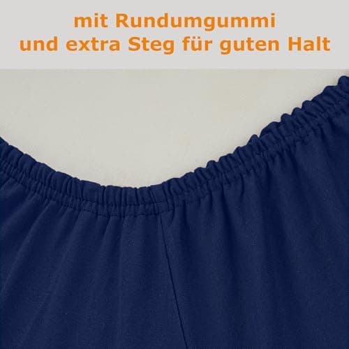 home4good Spannbettlaken 120x200 cm – Jersey 100% Baumwolle (OEKO-TEX STANDARD 100) – für Matratzenhöhe 15–25 cm, Weiß