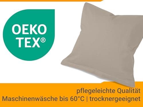 Doppelpack Baumwoll-Kissenbezüge 40 x 15 cm – Navyblau, schlichtes modernes Design