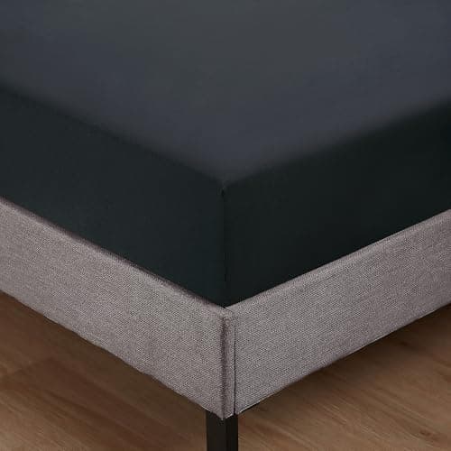 Jersey-Spannbettlaken 100% Baumwolle – 100% gekämmte Baumwolle, 90 x 200 cm (Steghöhe 27 cm)