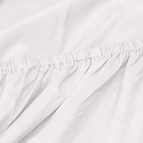 Amazon Basics Spannbettlaken – Mikrofaser Spannbetttuch 150 x 200 x 30 cm (für Matratzen bis 30 cm)