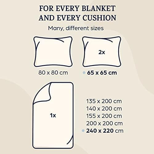 sleepwise Bettwäsche 135x200 Mikrofaser – ÖKO‑TEX zertifiziert, bügelfrei & knitterfrei, 2‑tlg. (inkl. 80x80 cm Kissenbe