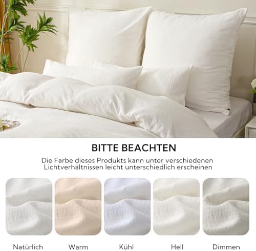 SOULFUL Doppelte Musselin-Kissenbezug 40x80 cm – Baumwolle, OEKO-TEX STANDARD 100