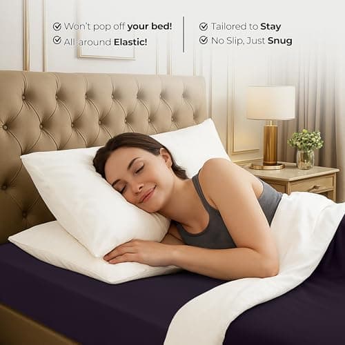 Utopia Bedding 2er-Set Spannbettlaken 140 x 200 cm – OEKO-TEX MADE IN GREEN zertifiziert – 35 cm Tiefe Tasche