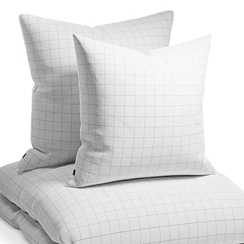 sleepwise Bettwäsche 135x200 Mikrofaser – ÖKO‑TEX zertifiziert, bügelfrei & knitterfrei, 2‑tlg. (inkl. 80x80 cm Kissenbe