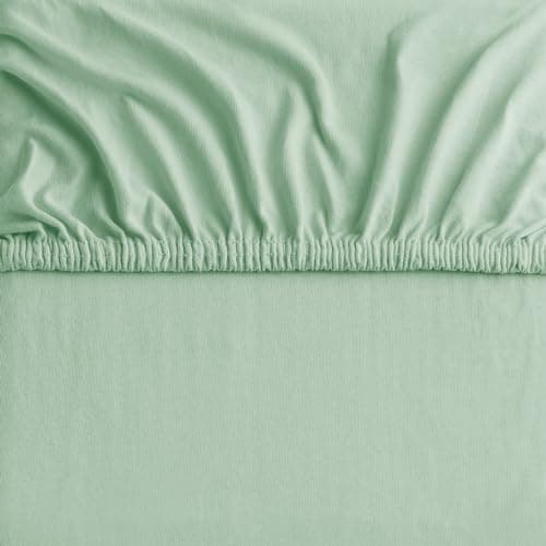 DecoKing Spannbettlaken 180 x 200 & 200 x 200 cm – 100% gekämmte Baumwolle (Jersey)