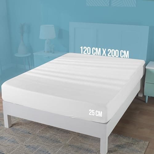 Utopia Bedding Jersey-Spannbettlaken 120 x 200 cm (25 cm) – Anthrazit, Baumwollmischung