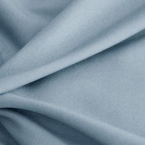WAVVE Bettwäsche 135x200 – 4‑teiliges Mikrofaser‑Set Anthrazit (inkl. 2×80×80 cm Kissenbezüge) mit Reißverschluss, OEKO‑