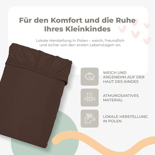 Soft Dream Spannbettlaken 90x200 cm Dunkelgrau – 100% gekämmte Baumwolle Jersey – für Kinder- & Juniorbett