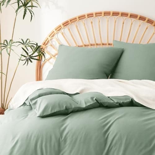 WAVVE Bettwäsche 135x200 – 4‑teiliges Mikrofaser‑Set Anthrazit (inkl. 2×80×80 cm Kissenbezüge) mit Reißverschluss, OEKO‑