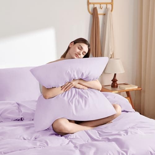 WAVVE Bettwäsche 135x200 – 4‑teiliges Mikrofaser‑Set Anthrazit (inkl. 2×80×80 cm Kissenbezüge) mit Reißverschluss, OEKO‑