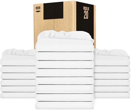 Utopia Bedding 2er-Set Spannbettlaken 140 x 200 cm – OEKO-TEX MADE IN GREEN zertifiziert – 35 cm Tiefe Tasche