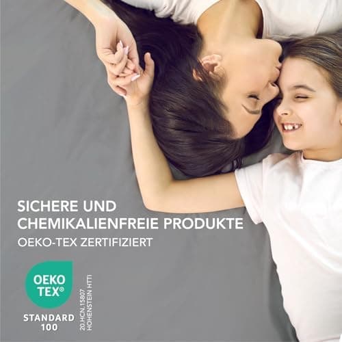 Dreamzie Spannbettlaken – 100% Mikrofaser, 35 cm Tiefe Tasche