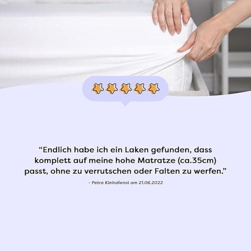 Wolkenfeld Spannbettlaken 180x200–200x220 cm | Premium Jersey-Baumwolle mit 5% Lycra | Für Matratzen bis 40 cm – Anthraz