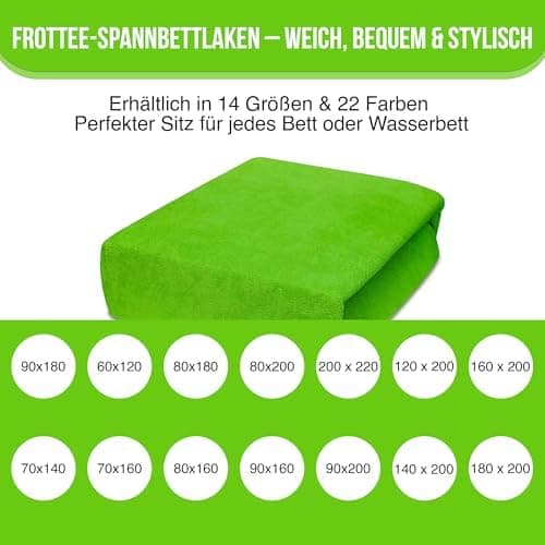 Elastisches Jersey-Spannbettlaken 90x180 cm – 100% Baumwolle, kuschelig warm