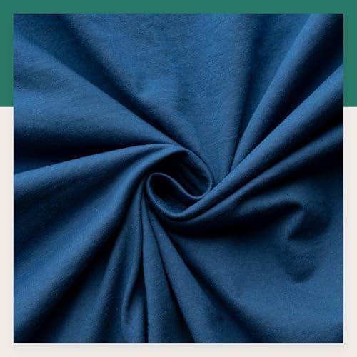 VelvetHome Spannbettlaken 120 x 200 cm – 100% gekämmte Baumwolle (Jersey), passend für Matratzen bis 25 cm