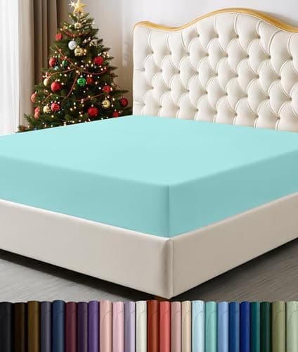 Utopia Bedding 2er-Set Spannbettlaken 140 x 200 cm – OEKO-TEX MADE IN GREEN zertifiziert – 35 cm Tiefe Tasche