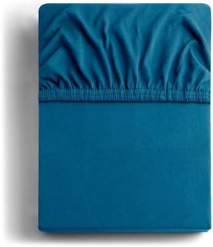 DecoKing Spannbettlaken 180 x 200 & 200 x 200 cm – 100% gekämmte Baumwolle (Jersey)