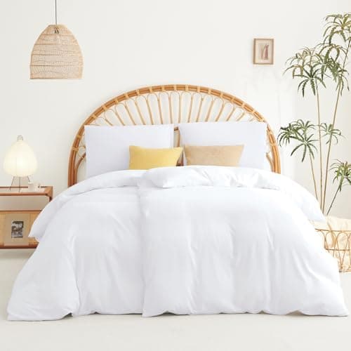 WAVVE Bettwäsche 135x200 – 4‑teiliges Mikrofaser‑Set Anthrazit (inkl. 2×80×80 cm Kissenbezüge) mit Reißverschluss, OEKO‑