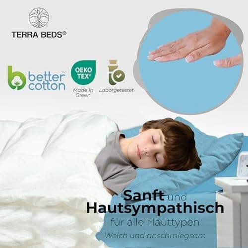 Premium Spannbettlaken 140x200–160x200 cm | 100% Baumwoll‑Jersey 160 g/m² | OEKO‑TEX MADE IN GREEN | 10 Farben