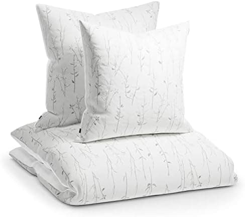 sleepwise Bettwäsche 135x200 Mikrofaser – ÖKO‑TEX zertifiziert, bügelfrei & knitterfrei, 2‑tlg. (inkl. 80x80 cm Kissenbe
