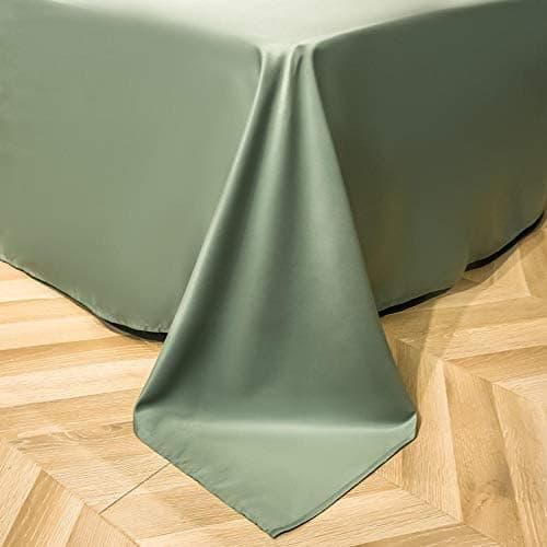 Vierteiliges Bettwäsche-Set aus gewaschener Seide mit Stickerei, seidig, 220×240 cm