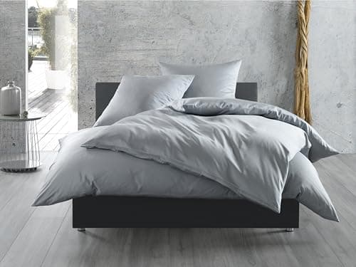 Bettwäsche Mako‑Satin (Baumwollsatin) 140 x 200 cm – OEKO‑TEX STANDARD 100