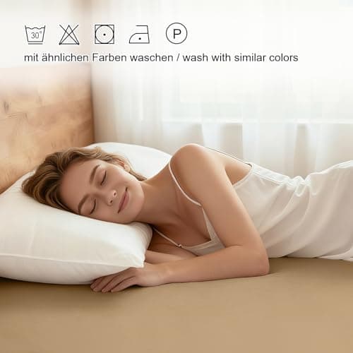 CELESTA Spannbettlaken 140 x 200 cm – 100% Baumwolle (OEKO‑TEX STANDARD 100) – für Matratzen bis 30 cm