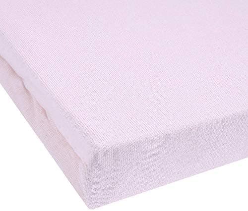 NatureMark Jersey-Spannbettlaken – 100% Baumwolle, 120 x 200 cm (Schoko Braun)