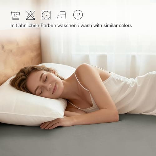 CELESTA Spannbettlaken 140 x 200 cm – 100% Baumwolle (OEKO‑TEX STANDARD 100) – für Matratzen bis 30 cm