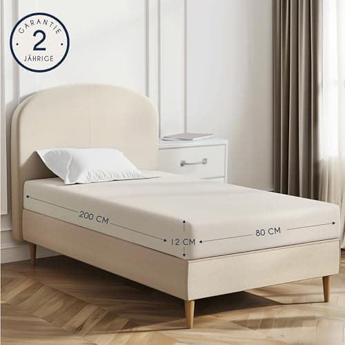 Dreamzie Spannbettlaken 90x190/200 cm – 100% Jersey‑Baumwolle, OEKO‑TEX STANDARD 100