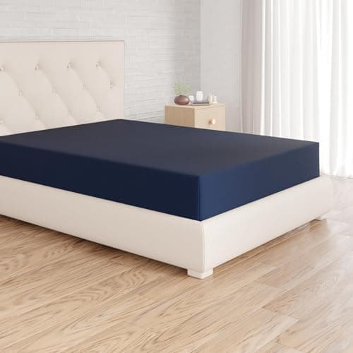 Amazon Basics Spannbettlaken – Mikrofaser Spannbetttuch 150 x 200 x 30 cm (für Matratzen bis 30 cm)