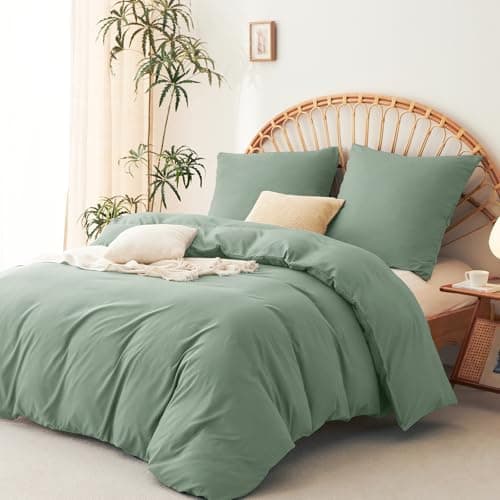WAVVE Bettwäsche 135x200 – 4‑teiliges Mikrofaser‑Set Anthrazit (inkl. 2×80×80 cm Kissenbezüge) mit Reißverschluss, OEKO‑