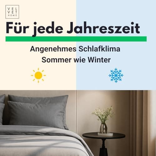 Bettwäsche 155x220 Baumwolle Jeans Blau – 2-teilig mit Reißverschluss, Bettbezug 155x220 + Kissenbezug 80x80