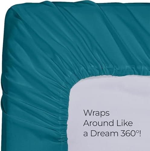 Utopia Bedding 2er-Set Spannbettlaken 140 x 200 cm – OEKO-TEX MADE IN GREEN zertifiziert – 35 cm Tiefe Tasche