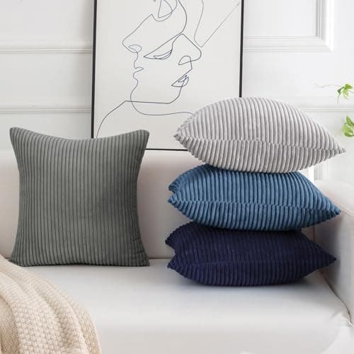 Softalker Kissenbezug 40x40 cm – 2er Set flauschig rosa, Dekokissenbezug für Sofa, Wohnzimmer & Schlafzimmer