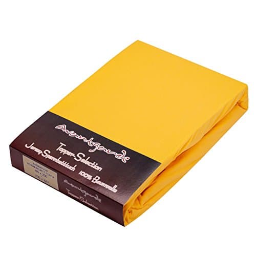 AVANTGARDE Spannbettlaken 180x200–200x220 cm, 40 cm Steg – 100% Jersey-Baumwolle 170 g/m², OEKO-TEX – passend für Boxspr