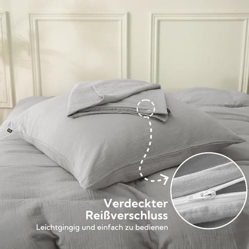 SOULFUL Doppelte Musselin-Kissenbezug 40x80 cm – Baumwolle, OEKO-TEX STANDARD 100