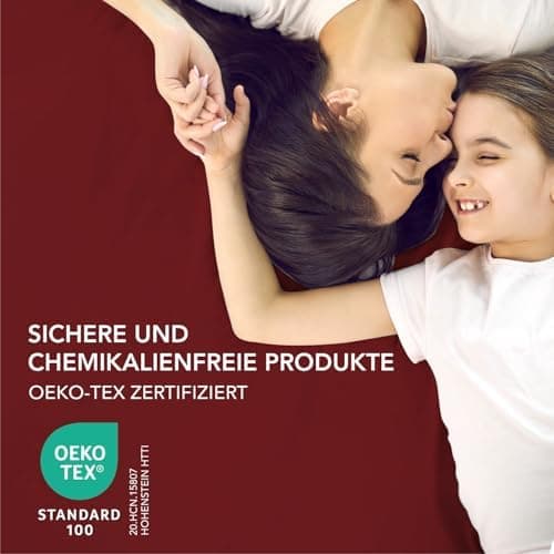 Dreamzie Spannbettlaken – 100% Mikrofaser, 35 cm Tiefe Tasche