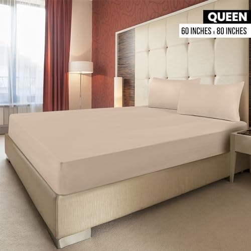 Utopia Bedding 2er-Set Spannbettlaken 140 x 200 cm – OEKO-TEX MADE IN GREEN zertifiziert – 35 cm Tiefe Tasche