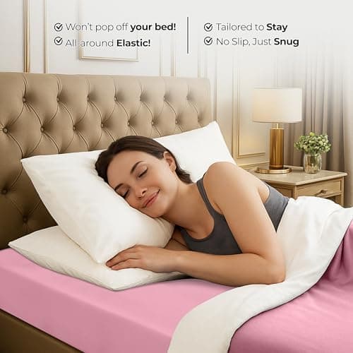 Utopia Bedding 2er-Set Spannbettlaken 140 x 200 cm – OEKO-TEX MADE IN GREEN zertifiziert – 35 cm Tiefe Tasche