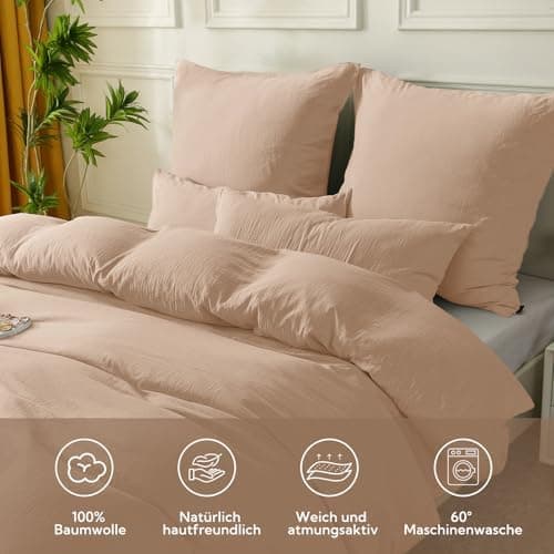 SOULFUL Doppelte Musselin-Kissenbezug 40x80 cm – Baumwolle, OEKO-TEX STANDARD 100
