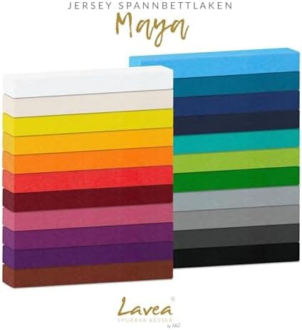 2er-Set Spannbettlaken 120x200 cm – 100% Baumwolle, passend für Matratzen bis 20 cm