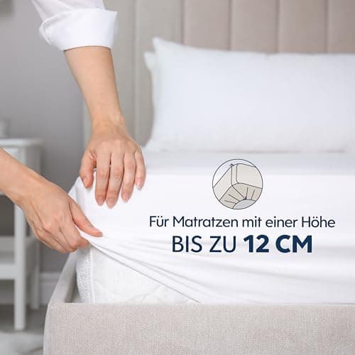 Dreamzie Spannbettlaken 70 x 200 cm – 100% Jersey‑Baumwolle, 150 g/m², OEKO‑TEX® STANDARD 100 – Anthrazit