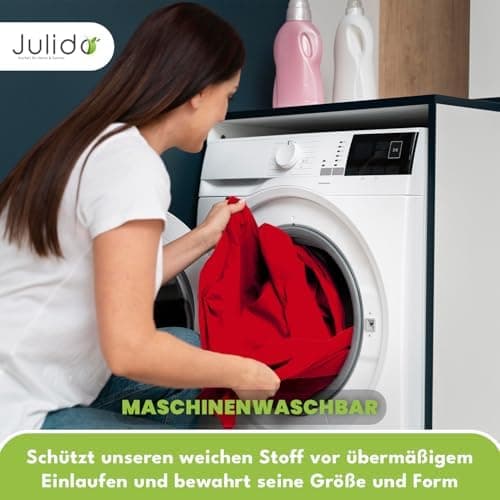 Julido Jersey-Spannbettlaken 140x200 cm – Baumwolle, OEKO-TEX® Standard 100, hautfreundlich & allergikergeeignet, Grün