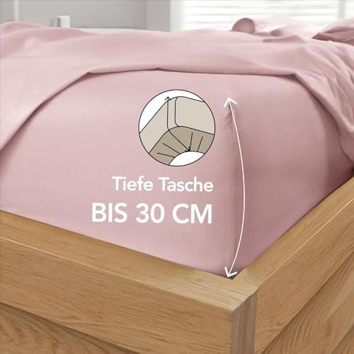 Dreamzie Spannbettlaken 120x200 cm – 100% Mikrofaser, Hoher Steg bis 35 cm