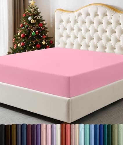 Utopia Bedding 2er-Set Spannbettlaken 140 x 200 cm – OEKO-TEX MADE IN GREEN zertifiziert – 35 cm Tiefe Tasche