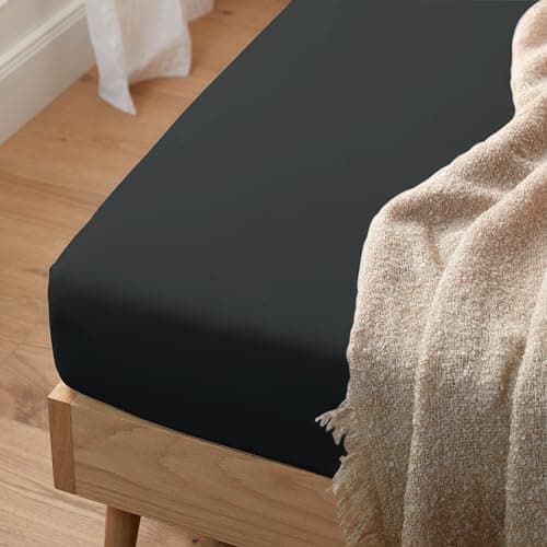 Mixibaby Spannbettlaken Jersey 100% Baumwolle – 180 x 200 cm, Hellgrau